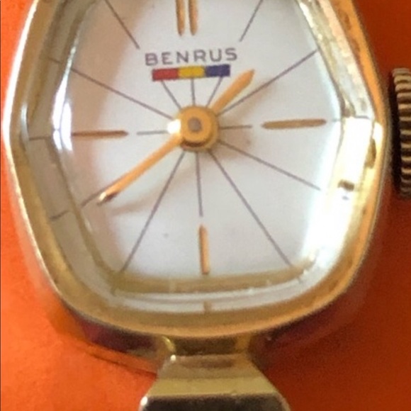 Vintage 14 k,Benrus ladies watch main image 6